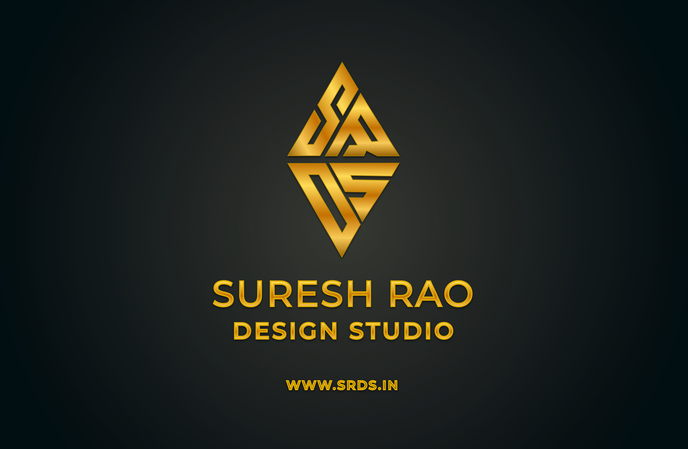 suresh_rao_design_studio_gold_logo_concept